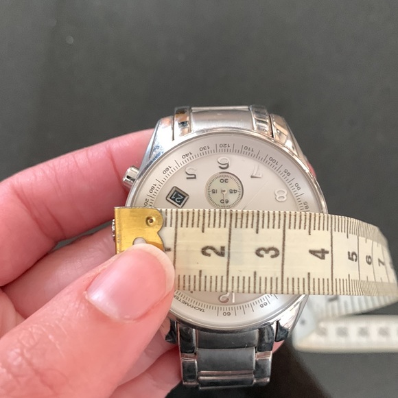 Silver fossil watch - Picture 3 of 4